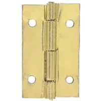 Vynex Federale Scharnier - Messingstaal - 15x9 Mm - 4 Stuks