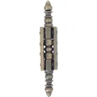 Vynex Universeel Scharnier - Verbronsd Staal - 40x89 Mm - 2 Stuks