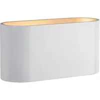 Lucide Wandlamp Xera Ovaal Wit G9