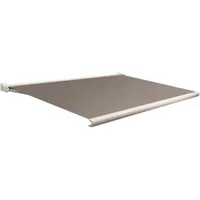 Domasol Knikarmscherm F20 - Crème - Doek D366 - Elektrisch - Compacte Cassette - 550x250cm