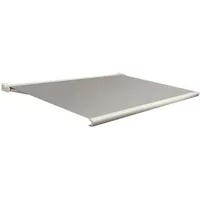Domasol Knikarmscherm F20 - Crème - Doek D122 - Elektrisch - Met Afstandsbediening - Compacte Cassette - 500x300cm