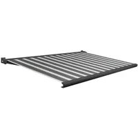 Domasol Knikarmscherm F20 - Antraciet - Doek D408 - Elektrisch - Compacte Cassette - 400x300cm