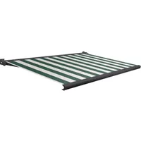 Domasol Knikarmscherm F20 - Antraciet - Doek D517 - Elektrisch - Uv-bestendig - Met Afstandsbediening - 350x250cm