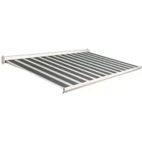 Domasol Knikarmscherm F10 - Crème - Doek D408 - Handmatig - Uv-bestendig - 300x250cm