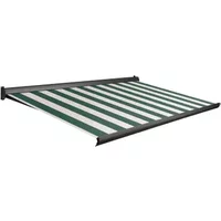 Domasol Knikarmscherm F10 - Antraciet - Doek D517 - Elektrisch - Uv-bestendig - 350x250cm