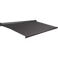 Domasol Knikarmscherm F10 - Antraciet - Doek D365 - Elektrisch - Uv-bestendig - 350x300cm