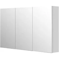 Aquazuro Spiegelkast Napoli 120cm Hoogglans Wit