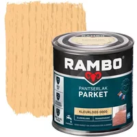 Rambo Pantserlak Parket Transparant Zijdeglans 0000 Kleurloos 0,25l