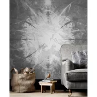 Fotobehang Vanilla Lime Jager En Dieren - Grijs - Wit - 2,70m X 450cm