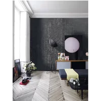 Fotobehang Grafisch Patroon 14140 - Antraciet - 2,70m X 300cm