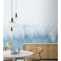 Fotobehang Fading 14154 - Blauw - Grijs - 2,70m X 300cm