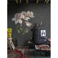 Fotobehang Vanilla Lime 14277 - Antraciet - Wit - Groen - 2,70m X 450cm