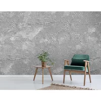 Fotobehang Vanilla Lime 14370 Mandala Cirkels - Grijs - 2,70m X 300cm