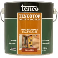 Tenco Tencotop Deur & Kozijn Beits Transparant Irokoteak 2,5l