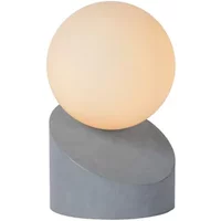 Lucide Tafellamp Len - Grijs - 10cm - G9