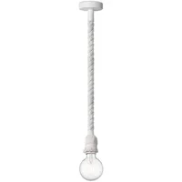 Home Sweet Home Hanglamp Leonardo Wit Touw E27