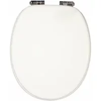 Aquazuro Wc-bril Fermo - Mdf - Softclose - Verstelbaar - Quick Release - Wit