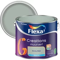 Flexa Creations Muurverf - Zijdeglans - Early Dew - 2,5l