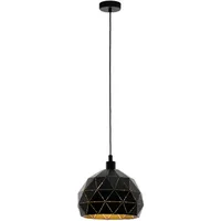 Eglo Hanglamp Roccaforte Goud Zwart E27