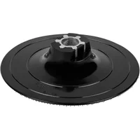 Wolfcraft Plateau Voor Haakse Slijper Zelfhechtende Steunschijf - 125mm - Met Klittenband