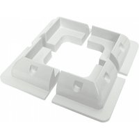 Victron Solar Panel Mounting Brackets White Plastic Corner Profiles
