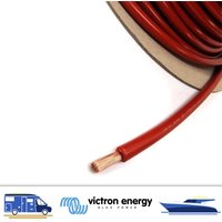 Red 16mm2 Hi-Flex Battery Cable per metre 110amp DC For Victron Orion Battery Chargers