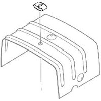Eberspacher Heat Shield Clip | 17142082