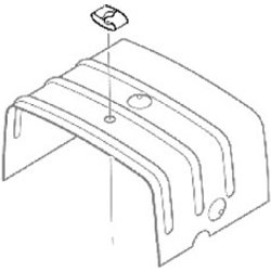 Eberspacher Heat Shield Clip | 17142082