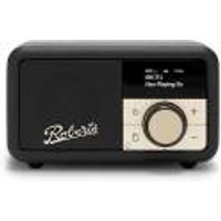 Roberts Revival Petite 2 DAB DAB+ Bluetooth Rechargeable Digital Radio - Black