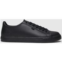 Kickers tovni lacer mono flat shoes in black