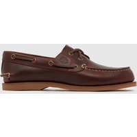 Timberland Classic Boat Flats in Burgundy Timberland Classic Boat Flats in Burgundy