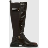 SIMMI Dilly Knee High Riding Boots in Brown