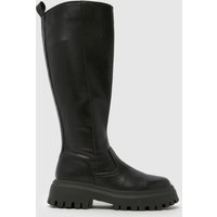schuh Diana Chunky Knee High Boots in Black
