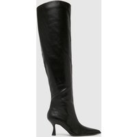 schuh Diamond Over The Knee Boots in Black