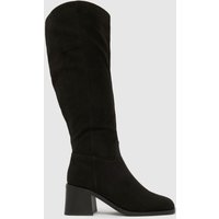 schuh Dot Knee High Boots in Black