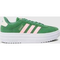 adidas VL Court Bold Trainers in Green Multi adidas VL Court Bold Trainers in Green Multi
