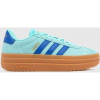adidas VL Court Bold Trainers in Turquoise adidas VL Court Bold Trainers in Turquoise