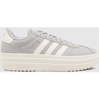 adidas VL Court Bold Trainers in Light Grey adidas VL Court Bold Trainers in Light Grey