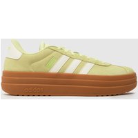 adidas VL Court Bold Trainers in Light Green adidas VL Court Bold Trainers in Light Green