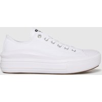 Converse All Star Move Ox Trainers in White Converse All Star Move Ox Trainers in White