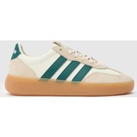 adidas Barreda Decode Trainers in White & Green