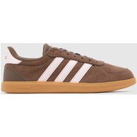 adidas Breaknet Sleek Trainers in Brown & White adidas Breaknet Sleek Trainers in Brown & White