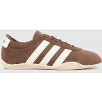 adidas Grand Court Lo Trainers in Brown & White adidas Grand Court Lo Trainers in Brown & White