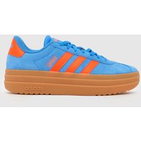 adidas VL Court Bold Trainers in Blue Multi adidas VL Court Bold Trainers in Blue Multi