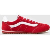 Vans Super Lowpro Trainers in Red Vans Super Lowpro Trainers in Red