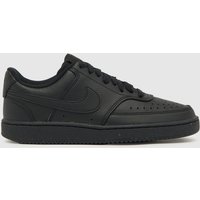 Nike Court Vision Low Better Trainers in Black Nike Court Vision Low Better Trainers in Black
