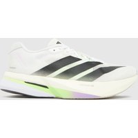 adidas Adizero Boston 13 Trainers in White & Black adidas Adizero Boston 13 Trainers in White & Black