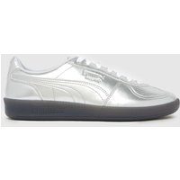 PUMA Palermo Trainers in Silver PUMA Palermo Trainers in Silver