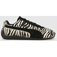 PUMA Speedcat Trainers in Black & White PUMA Speedcat Trainers in Black & White