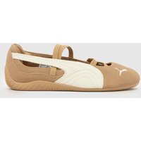 PUMA Speedcat Ballet Trainers in Beige PUMA Speedcat Ballet Trainers in Beige